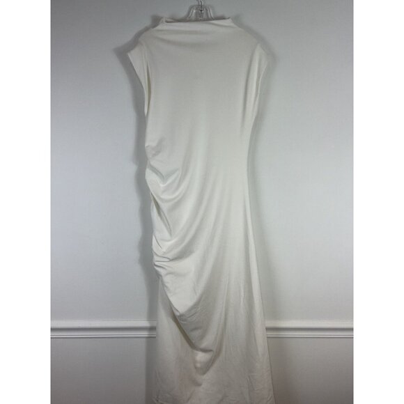 Anthropologie White Midi Dress - Picture 6 of 11